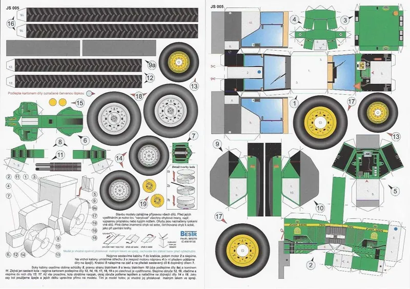 Traktor John Deer 7810